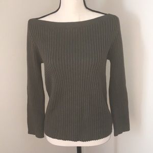 Theory boat neck sweater